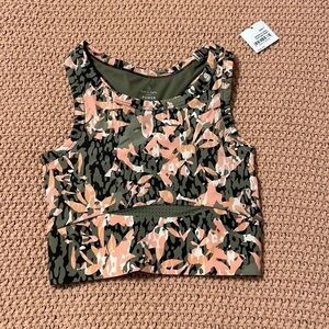 Sweaty Betty Power Frame Racerback Floral Sports Bra XS NWT Activewear